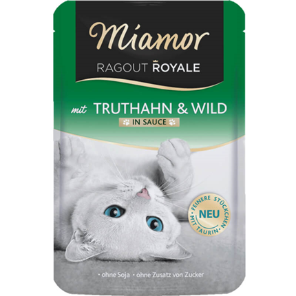 Miamor Ragu Royal - puran in divjačina v omaki - 100 g