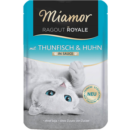 Miamor Ragu Royal - tuna in piščanec v omaki - 100 g