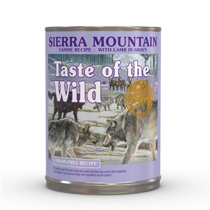 Taste of the Wild Sierra Mountain - jagnjetina - 390 g