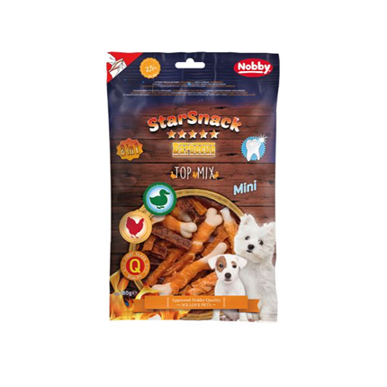 Nobby Starsnack Barbecue Mini Top Mix - 180 g