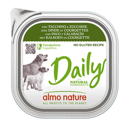 Almo Nature Daily - puran in bučka - 100 g