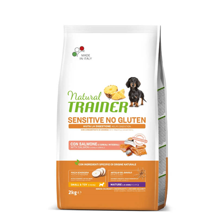 Natural Trainer Sensitive No Gluten Maturity Mini - losos