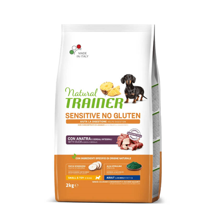 Natural Trainer Sensitive No Gluten Adult Mini - raca