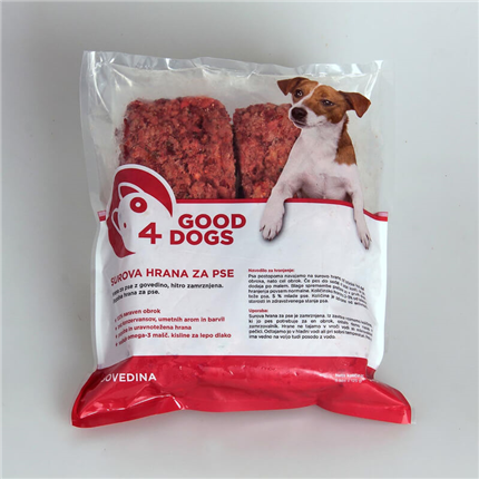 Good4Dogs govedina - 1 kg (8x125g)