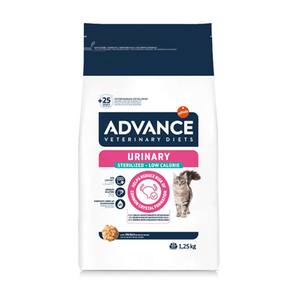 Advance veterinarska dieta Urinary Low Calorie - 1,25 kg