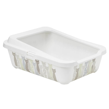 Moderna WC z okvirjem Maasai, bel - 50 cm