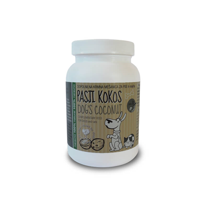 Pasji kokos s konopljinimi semeni - 400 g