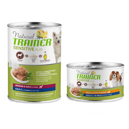 Natural Trainer Sensitive Plus Adult - konj in riž
