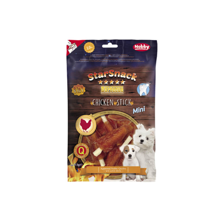 Nobby Starsnack Barbecue Mini Chicken Stick - 113 g