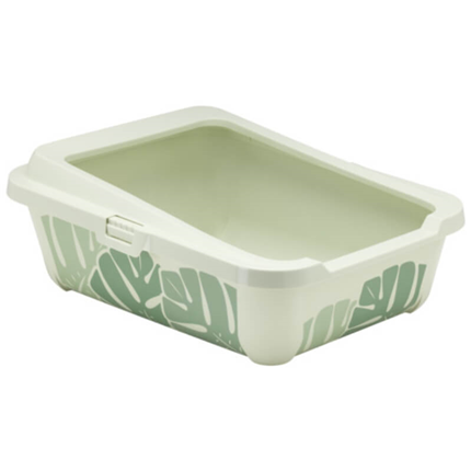 Moderna WC z okvirjem Eden, zelen - 50 cm