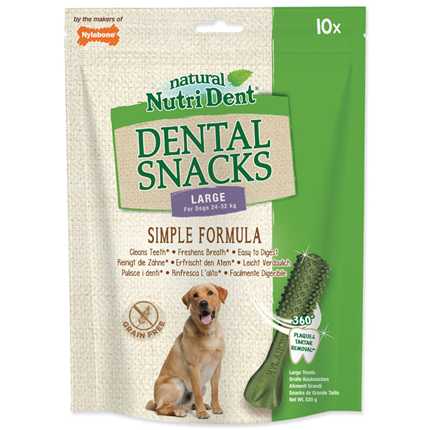 Nutri Dent Dental Snacks, L - 10 kos