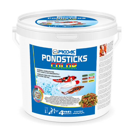 Prodac Pondsticks Color, barvne palčke - 4 kg