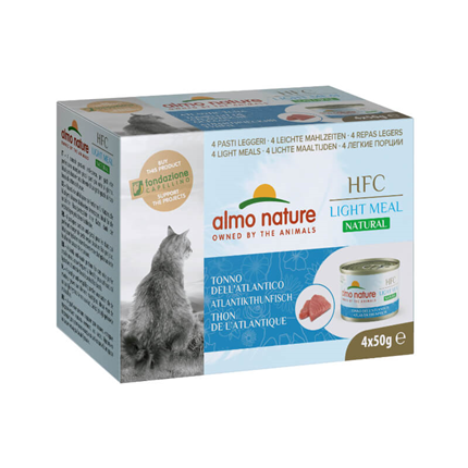 Almo Nature HFC Natural Light - atlantska tuna - 4 x 50 g