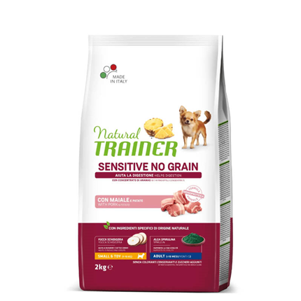 Natural Trainer Sensitive No Grain Adult Mini - svinjina