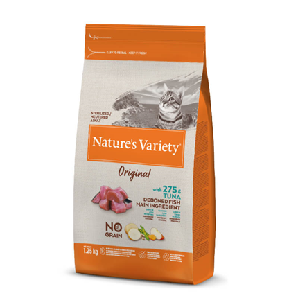 Nature's Variety Original No Grain Cat Sterilized - tuna