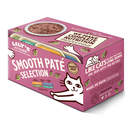 Lily's Kitchen Smooth Paté - pašteta, 4 okusi - 8 x 85 g