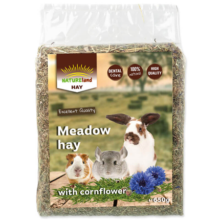 Nature Land seno s plavico - 650 g