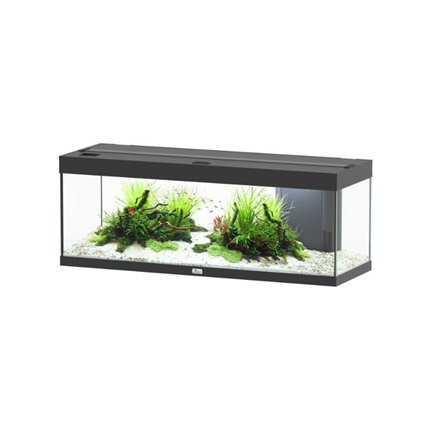 Aquatlantis akvarij Prestige 120 LED 2.0, črn - 219 L / 120,4 x 40 x 45,4 cm