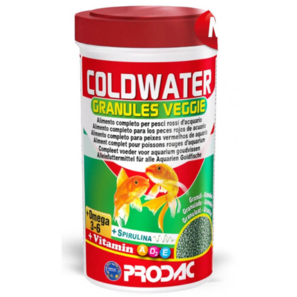 Prodac Coldwater Granules Veggie hrana za ribe v granulah - 250 ml / 125 g