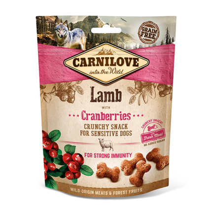 Carnilove Dog Crunchy Snack - ovca & brusnica, 200g