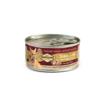 Carnilove Cat WMM Adult - piščanec & ovca, 100g