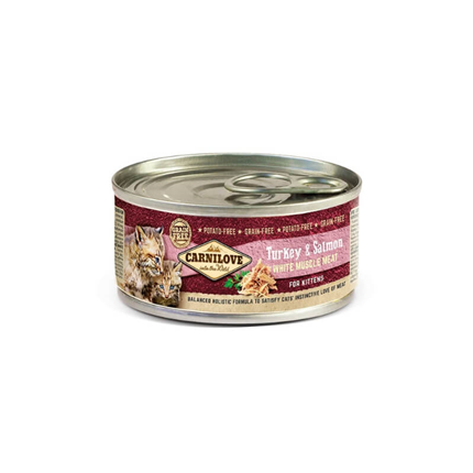 Carnilove Cat WMM Kitten - puran & losos, 100g