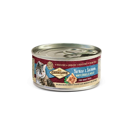 Carnilove Cat WMM Adult - puran & losos, 100g