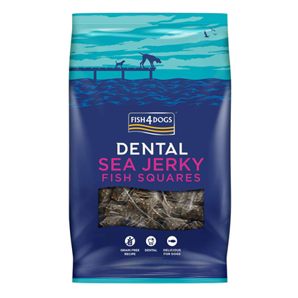 Fish4Dogs Sea Jerky velike kocke - 115 g