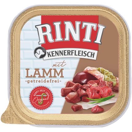 Rinti Kennerfleisch alutray - ovca - 300 g