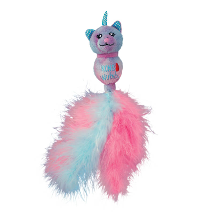 KONG igrača Wubba Caticorn - 22,9 cm