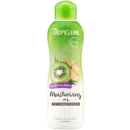 TropiClean Moisturizing balzam za dlako, kivi in kokosovo maslo - 355 ml