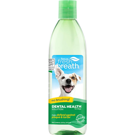 TropiClean Dog FreshBreath dodatek k vodi za čiščenje zob - 473 ml