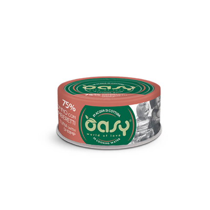 Oasy More Love Adult tuna in kozice v juhi, konzerva - 70 g