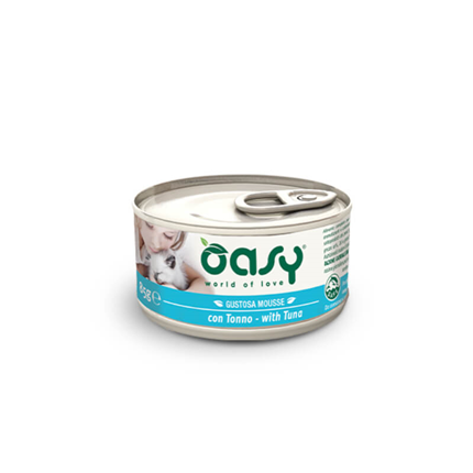 Oasy Tasty Mousse Adult tuna, mousse v konzervi - 85 g