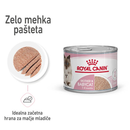 Royal Canin Mother & Babycat - zelo mehka pašteta