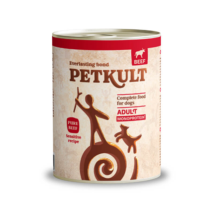 Petkult Dog Mono Adult - govedina/riž