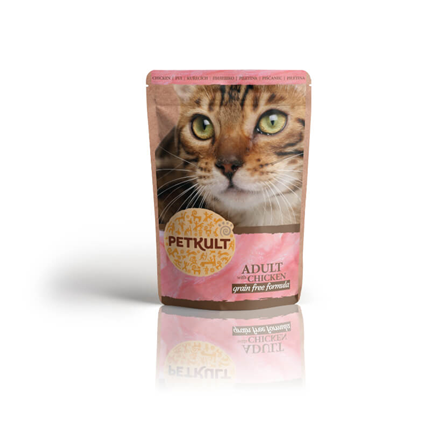 Petkult Cat Adult - piščanec - 100 g