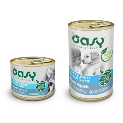 Oasy One Protein Puppy paté - jagnjetina