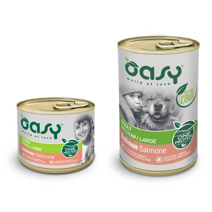 Oasy One Protein Adult paté - losos