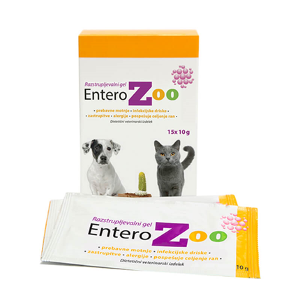 EnteroZoo gel v vrečkah za živali - 15 x 10 g