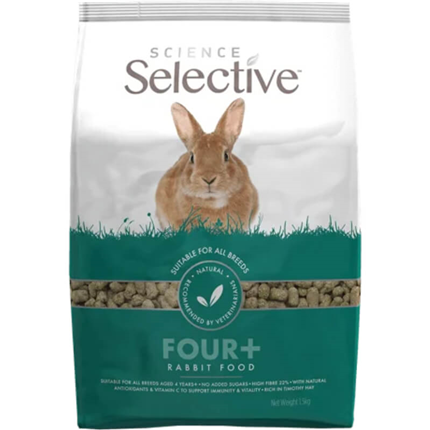 Selective Four+ za starejše kunce - 1,5 kg