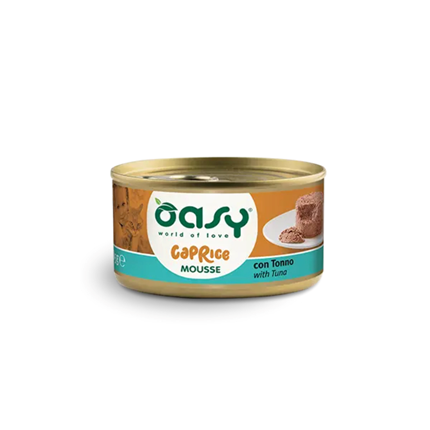 Oasy Caprice Mousse Adult tuna, mousse v konzervi - 85g