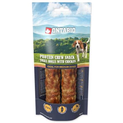 Ontario Dog Protein posladek palčke 2/1 - piščanec, 12,7 cm