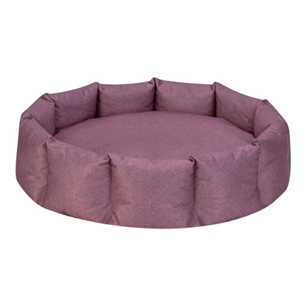 Pet Comfort okroglo ležišče Athens, vijolično - 70 cm