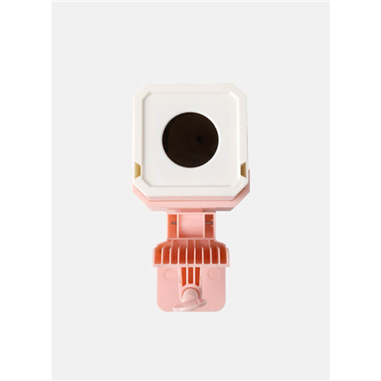 Pawise avtomatski laser za mačke, belo-roza - 15 x 7 cm