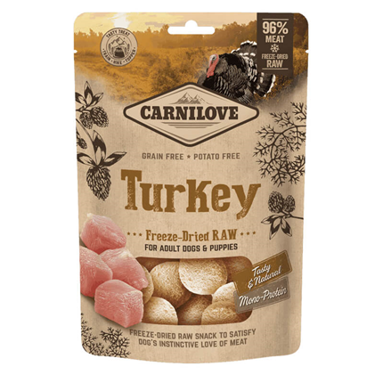 Carnilove Dog FreezeDried Raw Snack - puran, 60 g