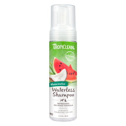 TropiClean Waterless suhi šampon, lubenica - 218 ml