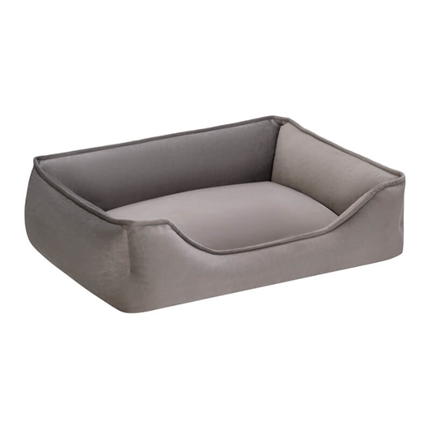 Pet Comfort oglato ležišče Delta Leo, različne velikosti - sivo