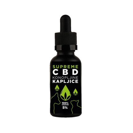 Astra Pet&Vet Supreme CBD konopljine kapljice 5%, 10ml