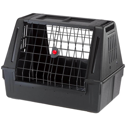 Ferplast Atlas Car 80 transportni boks za prtljažnik, črn - 82 x 51 x 61 cm